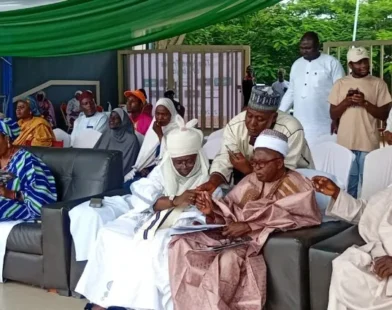 FCT Original Inhabitants at a cultural rally calling for protection of their heritage and identity