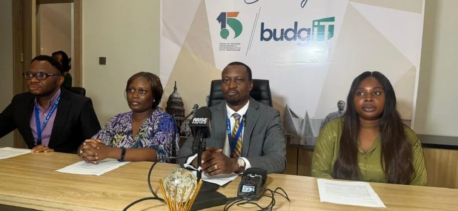 BudgIT officials at an event focused on fiscal transparency and public accountability in Nigeria.