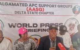 APC support group in Delta State endorses President Bola Tinubu and Governor Sheriff Oborevwori for the 2027 election