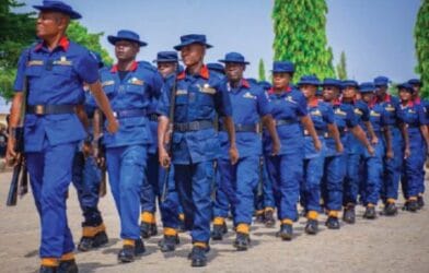 NSCDC and Immigration recruitment shortlisted candidates for physical screening