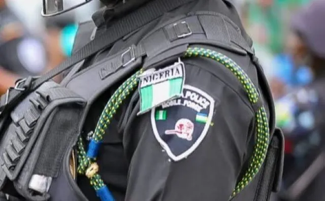 Ondo police officers investigating an alleged child abuse case