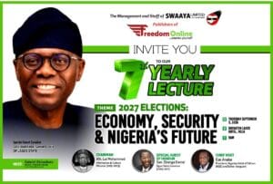 Sanwo-Olu Lai Mohammed Gbenga Daniel 2027 elections lecture
