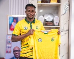 Super Eagles goalkeeper Amas Obasogie returns to Bendel Insurance