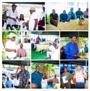 Uvwie APC stakeholders at a meeting backing Governor Oborevwori for 2027