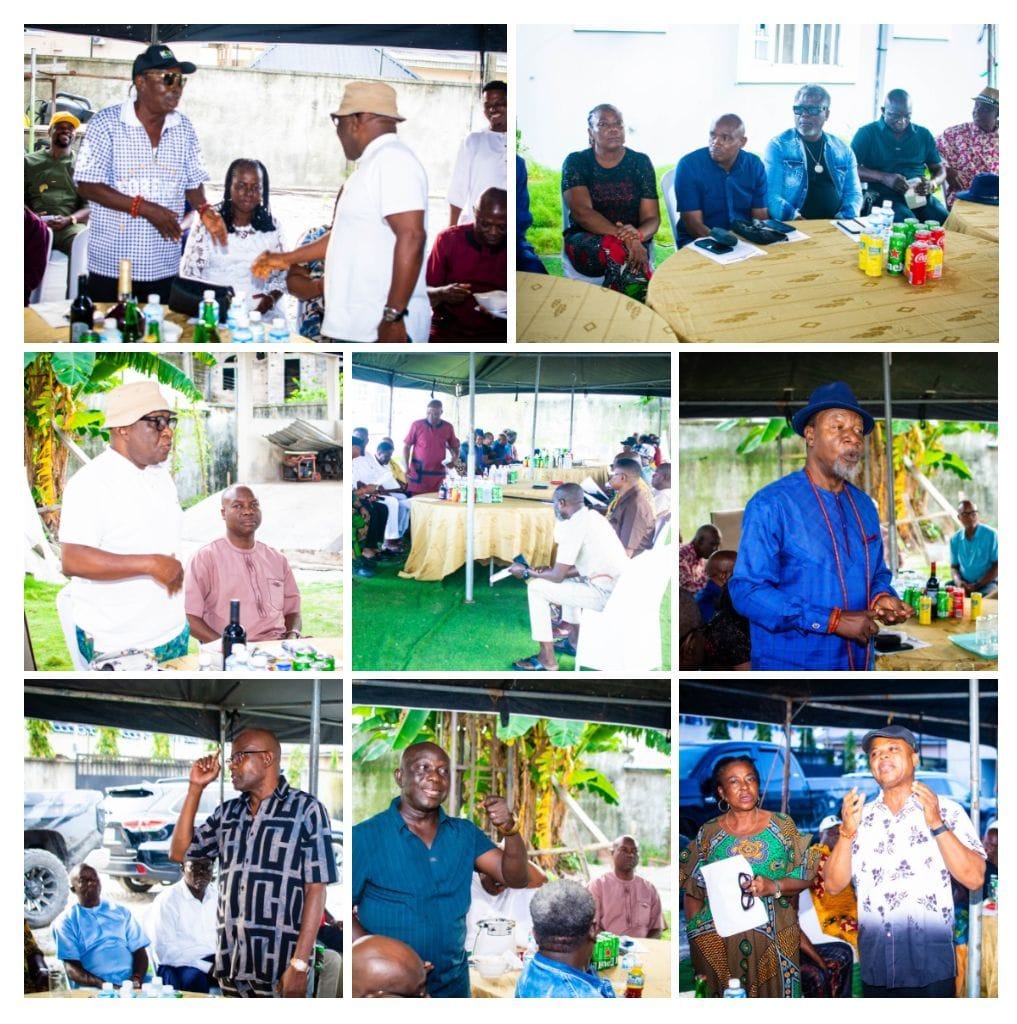 Uvwie APC stakeholders at a meeting backing Governor Oborevwori for 2027