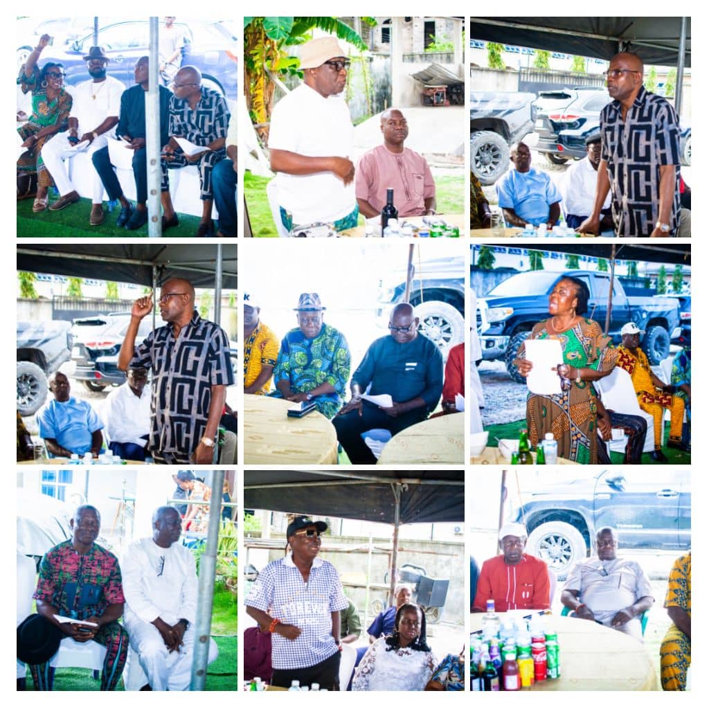 Uvwie APC stakeholders at a meeting backing Governor Oborevwori for 2027