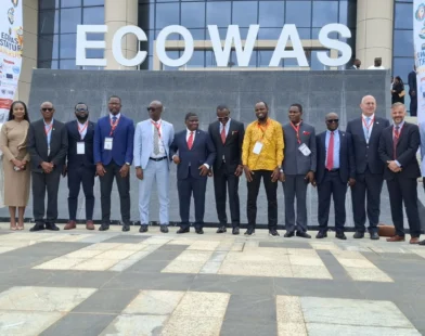 Entrepreneurs participate in the ECOWAS Startup Awards programme in West Africa.
