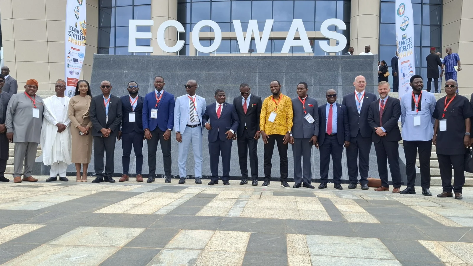 Entrepreneurs participate in the ECOWAS Startup Awards programme in West Africa.