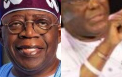 Atiku Abubakar and Bola Tinubu amid 2027 election eligibility court case