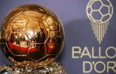 Ballon d’Or trophy ahead of the 2026 shortlist announcement