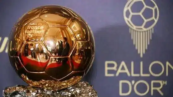 Ballon d’Or trophy ahead of the 2026 shortlist announcement