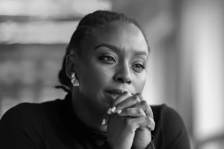 Chimamanda Ngozi Adichie speaking about her changed feelings towards Nigeria after her son’s death