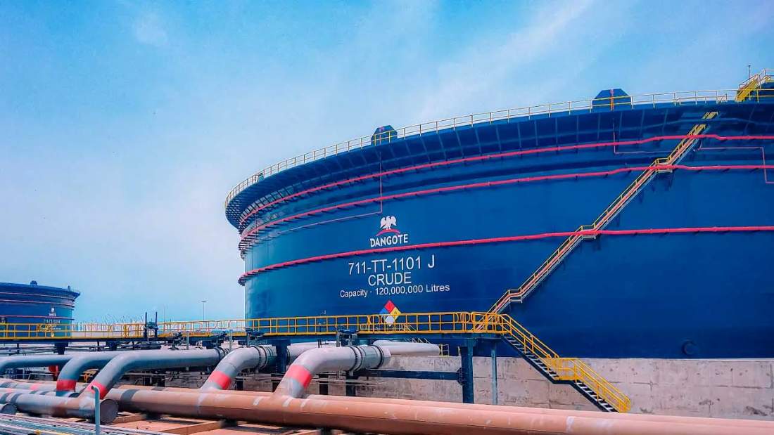 Dangote Refinery petrol price increased to ₦1,350 per litre