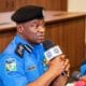 Nigerian Police Mobile Force personnel during a security operation