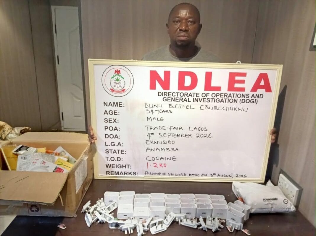 NDLEA arrests herbal tea businessman over Saudi-bound cocaine shipment