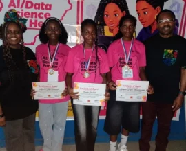 Nigerian girls participate in STEM and data science training