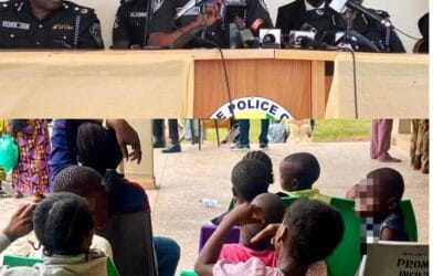 Oyo Police release names of 17 children rescued from suspected trafficking syndicate