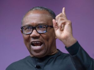Peter Obi and Atiku Abubakar amid discussions over the 2027 presidential election.