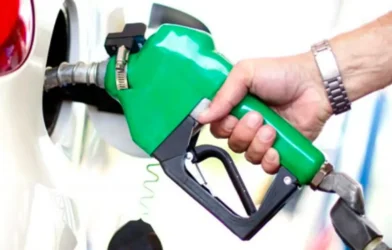 Petrol station showing rising fuel prices in Nigeria