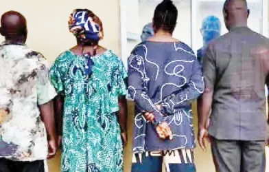 Police arrest four suspects over alleged theft of newborn baby in Abia