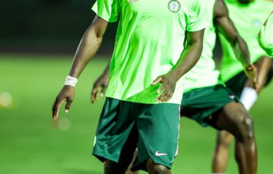 Super Eagles players train in Uyo ahead of AFCON 2027 qualifier against Madagascar