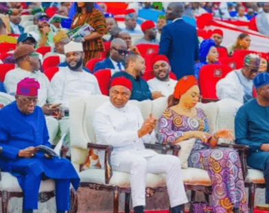 Nigerian youths at a conference ahead of the National Youth Conference