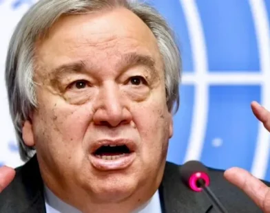 António Guterres addresses the UN General Assembly on Security Council reform