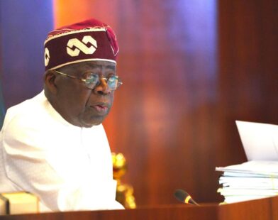President Bola Tinubu amid questions over constitutional procedure for his vacation