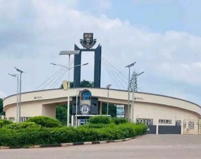 Obafemi Awolowo University campus in Ile-Ife following the death of a final-year student.
