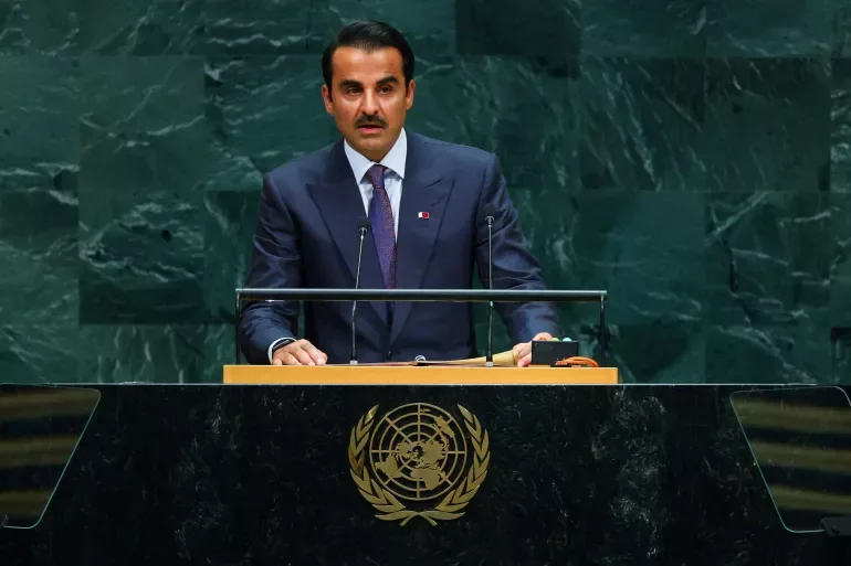 Qatar Emir Sheikh Tamim addresses UN General Assembly on Gulf crisis