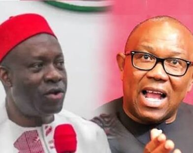 Charles Soludo and Peter Obi amid Anambra loan controversy