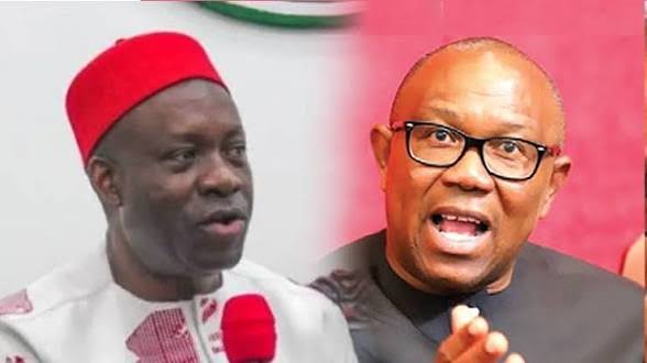 Charles Soludo and Peter Obi amid Anambra loan controversy