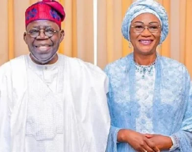 President Bola Tinubu and First Lady Oluremi Tinubu