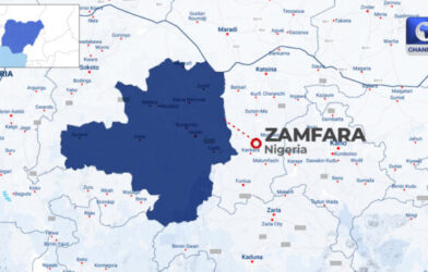 Healthcare worker attends to patient during Zamfara diphtheria outbreak