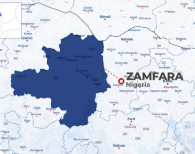 Healthcare worker attends to patient during Zamfara diphtheria outbreak