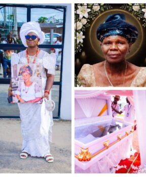 Late Mrs Maria Omoshare Ebinum burial ceremony in Orogun Delta State