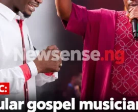 Nigerian gospel singer Toluwanisings, also known as Olayemi Bayonile Bolaji.