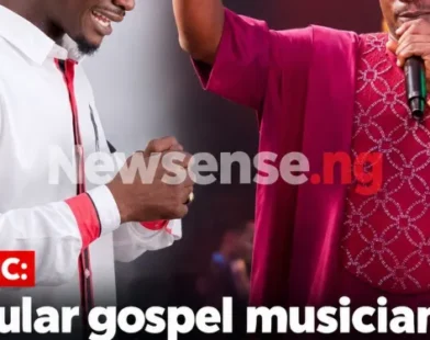 Nigerian gospel singer Toluwanisings, also known as Olayemi Bayonile Bolaji.