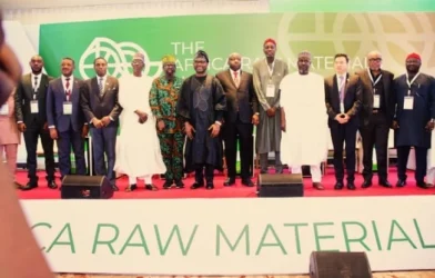 Nigeria’s Minister of Innovation, Science and Technology, Kingsley Udeh, at the Africa Raw Materials Summit 2026.