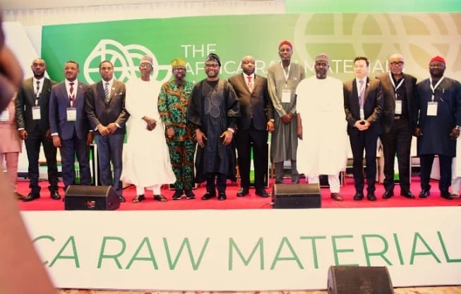 Nigeria’s Minister of Innovation, Science and Technology, Kingsley Udeh, at the Africa Raw Materials Summit 2026.