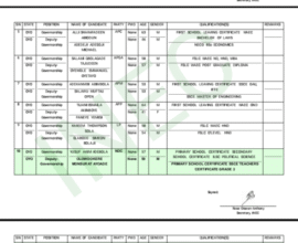 INEC releases the list of 16 candidates contesting the 2027 Oyo State governorship election.