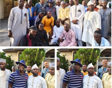 Gibson Akporehe meets commercial tricycle riders in Delta State