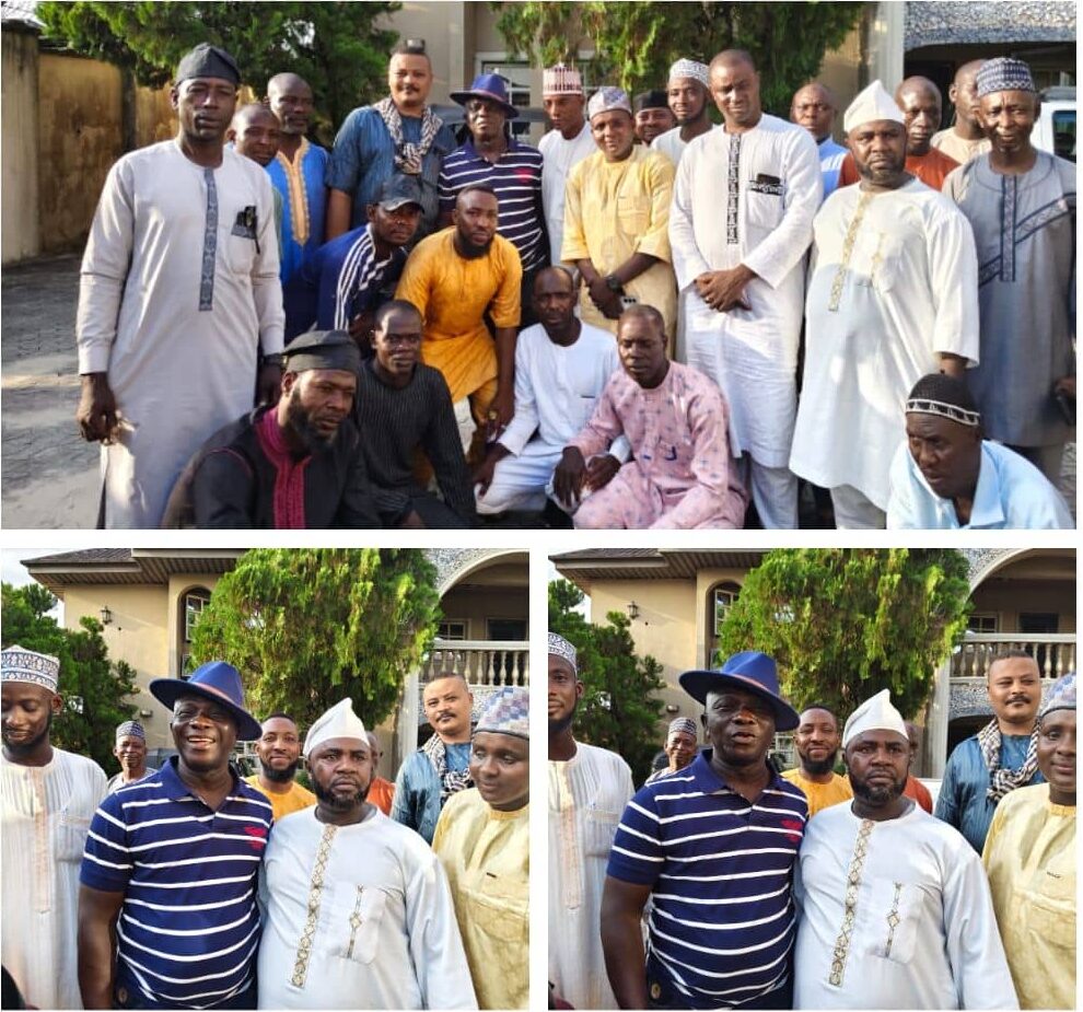 Gibson Akporehe meets commercial tricycle riders in Delta State