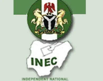 INEC logo representing the October 24 deadline for political parties to report omitted 2027 governorship candidates.