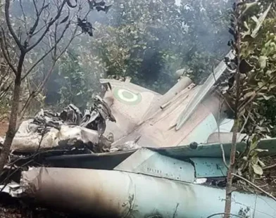 Nigerian Air Force aircraft crash investigation in Ondo State