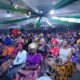 Women leaders at a political gathering in Ugborikoko, Uvwie, Delta State, ahead of a proposed solidarity march.