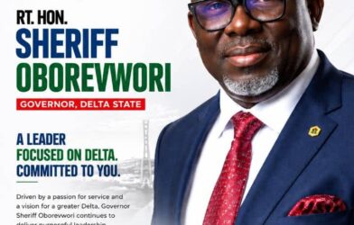 Governor Sheriff Oborevwori welcomes Delta Commissioner of Police Samuel Erale