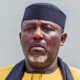Former Imo State Governor Rochas Okorocha amid reports of his arrest in Abuja.