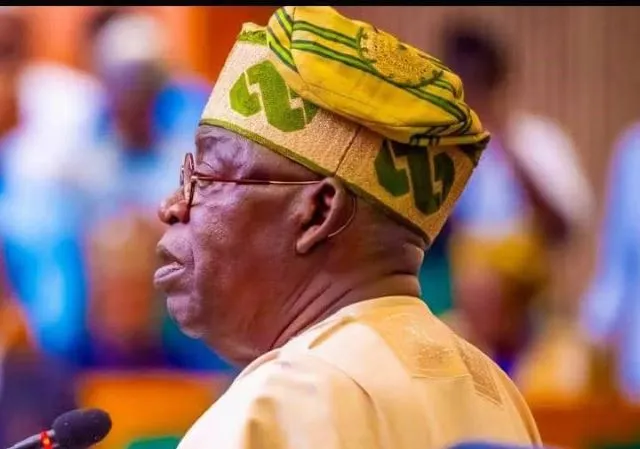President Bola Tinubu ahead of the inauguration of the APC 2027 Presidential Campaign Council in Abuja.