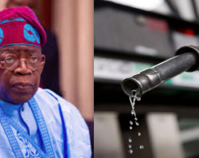President Bola Tinubu as IMF cautions his government against restoring petrol subsidies in Nigeria.
